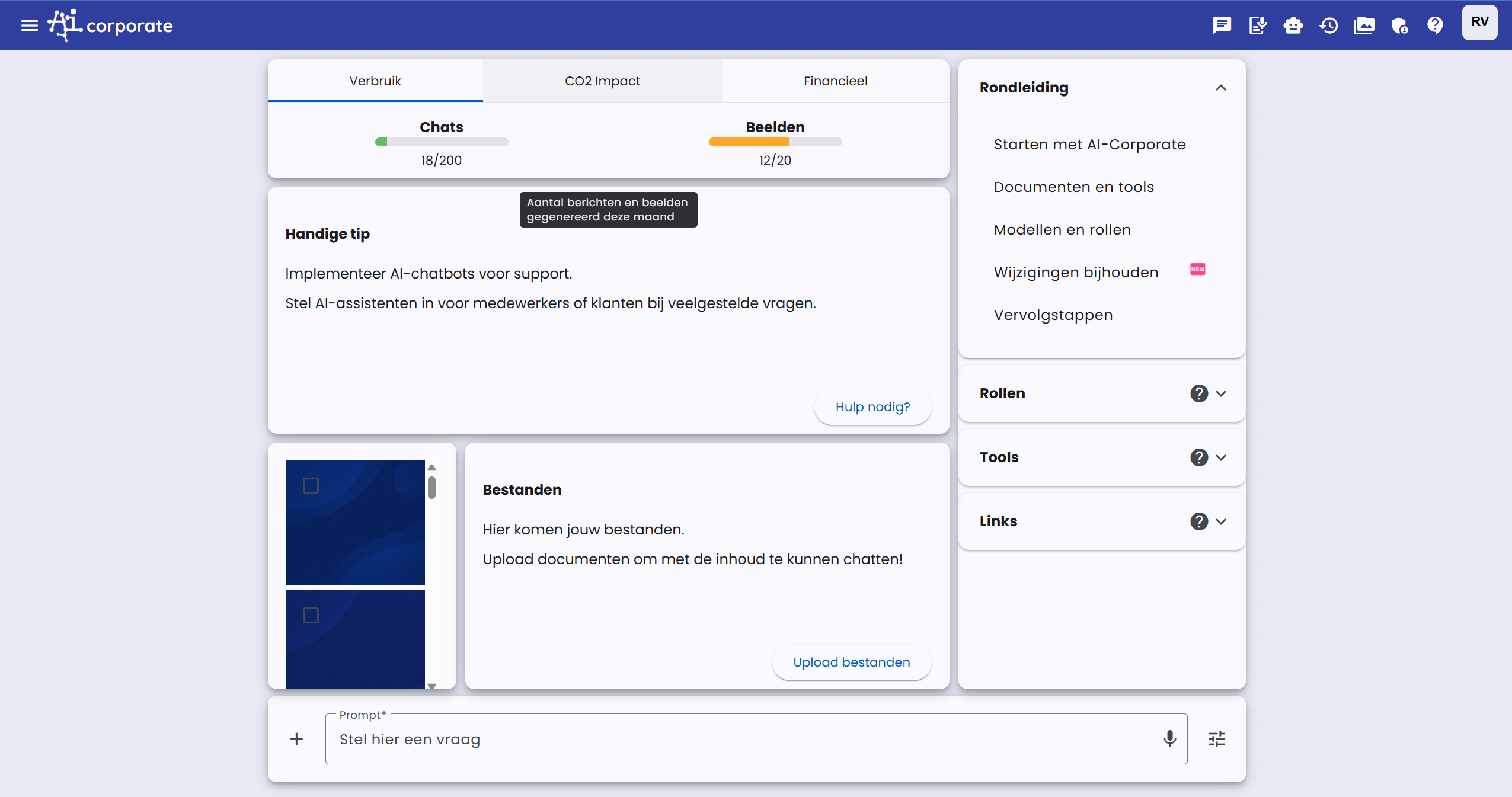 AI-Corporate Dashboard