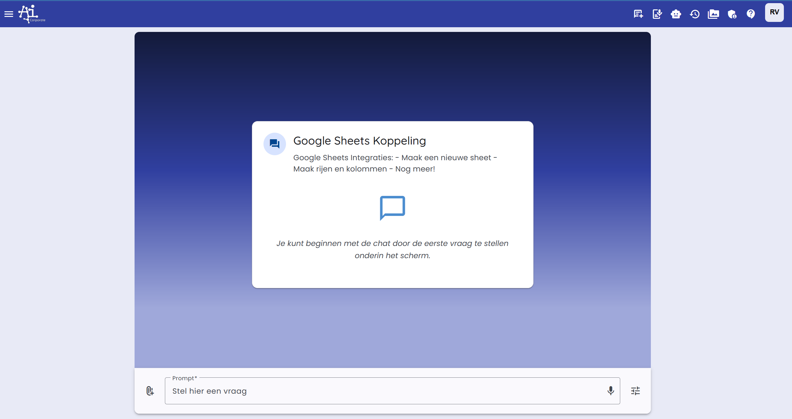 Chat mit MCP-Server starten