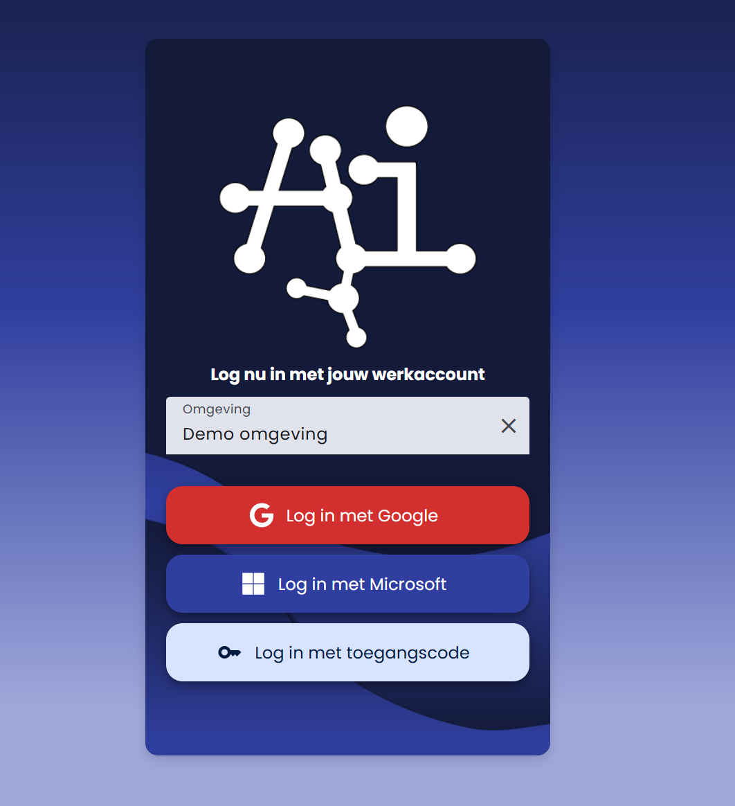 AI-Corporate Anmeldemöglichkeiten