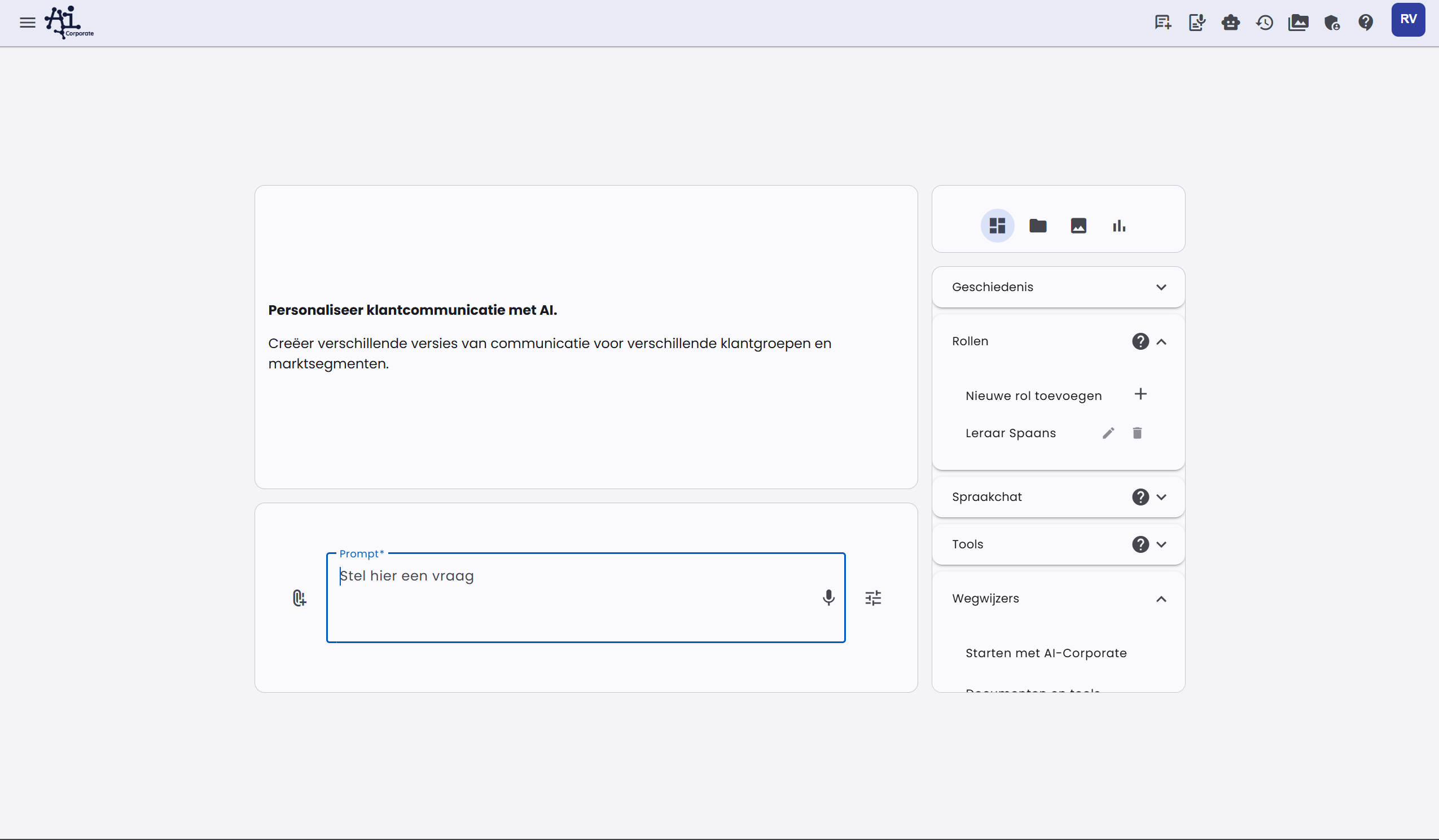 AI-Corporate Dashboard