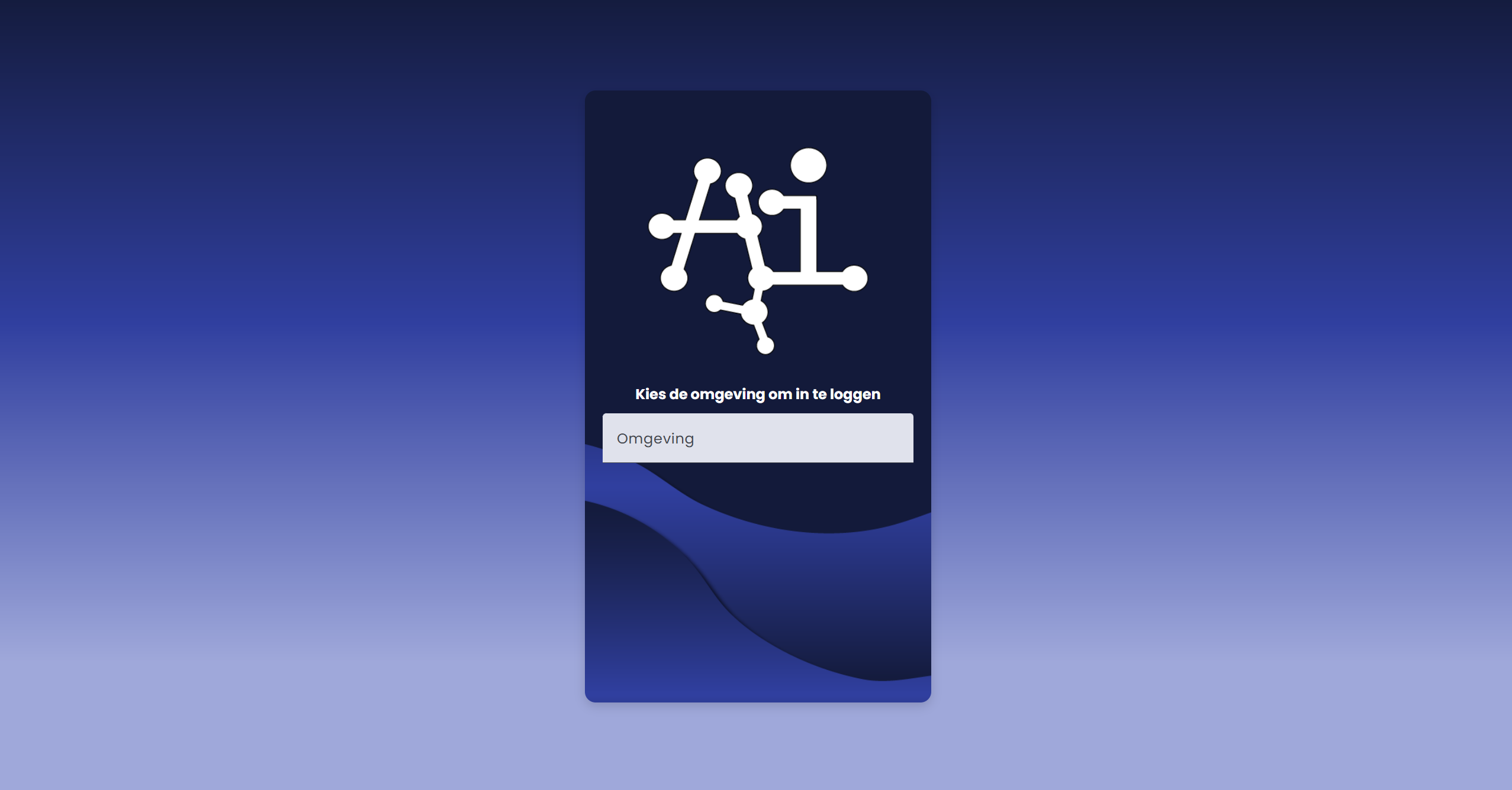 AI-Corporate Login Screen